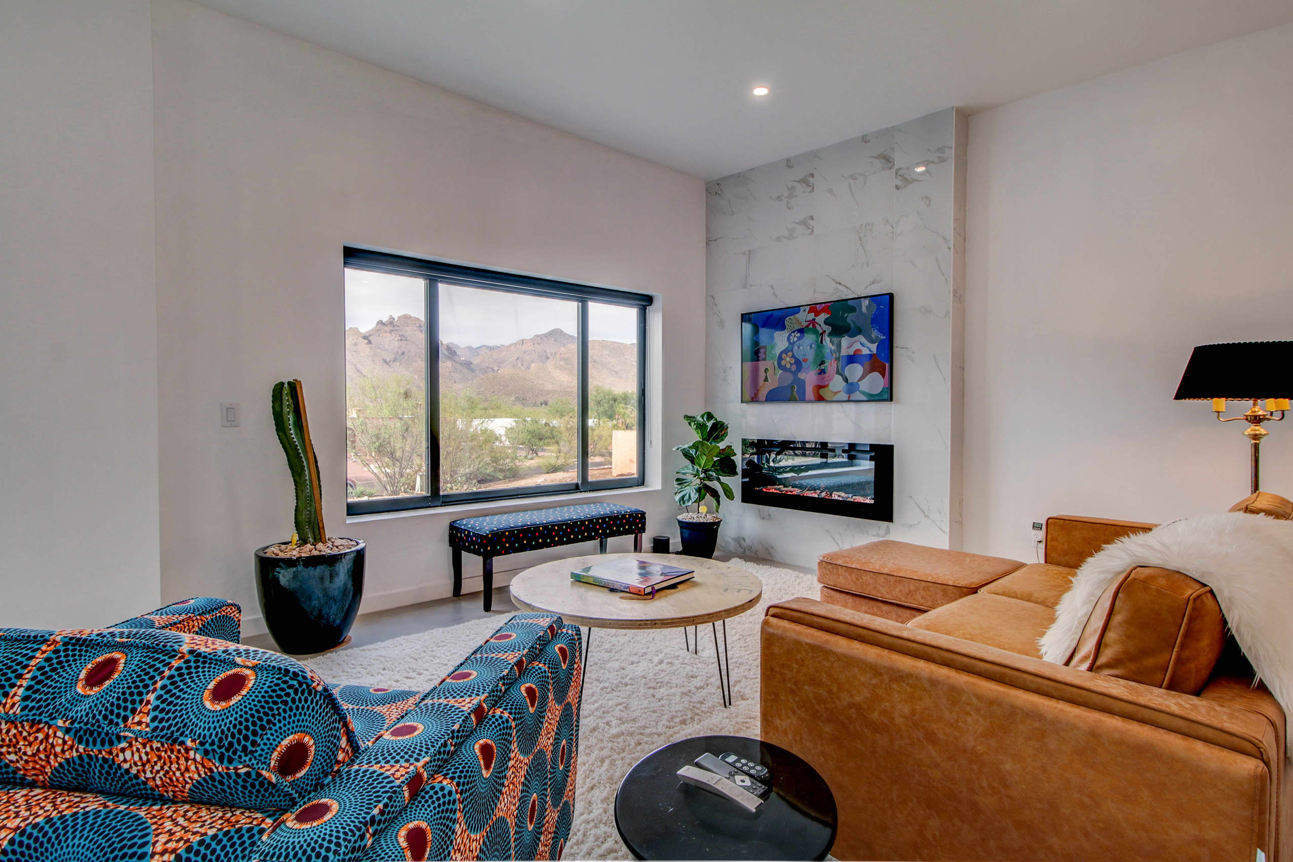 Modern Eclectic Southwestern Arizona Desert Oasis House